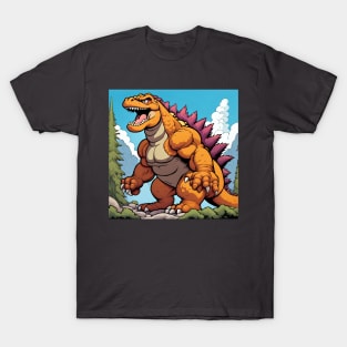 Himbo Godzilla, King of Beef T-Shirt